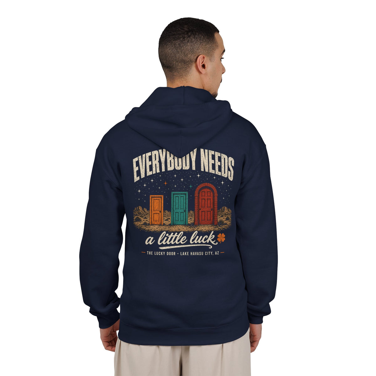 Everybody Needs Luck Zip Hoodie