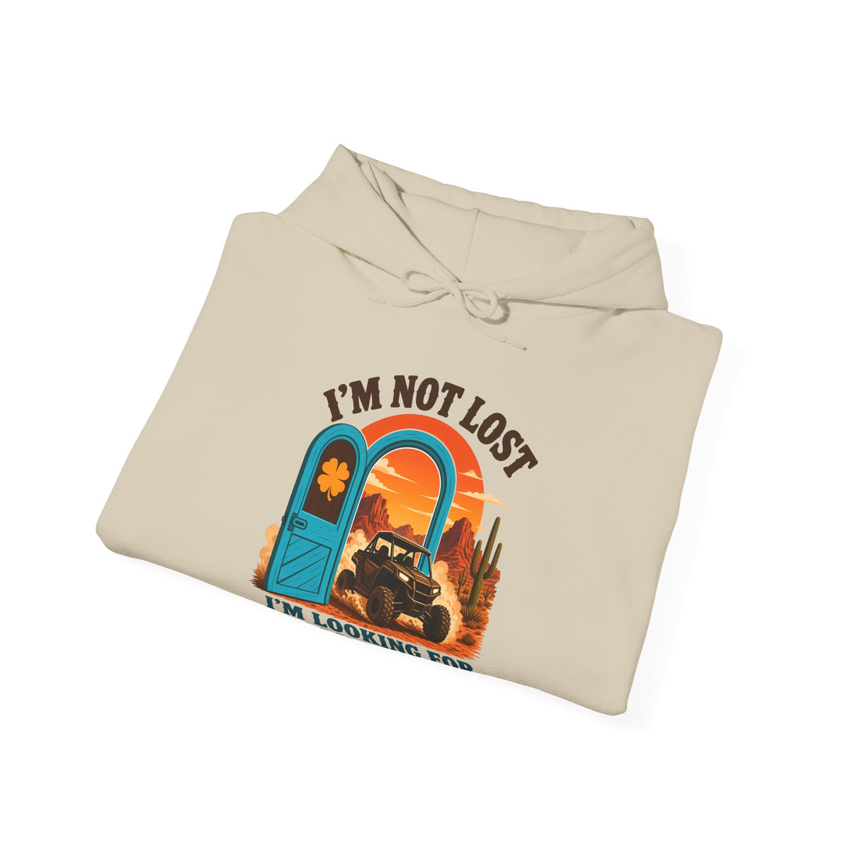 Not Lost, Looking for the Lucky Door Hoodie