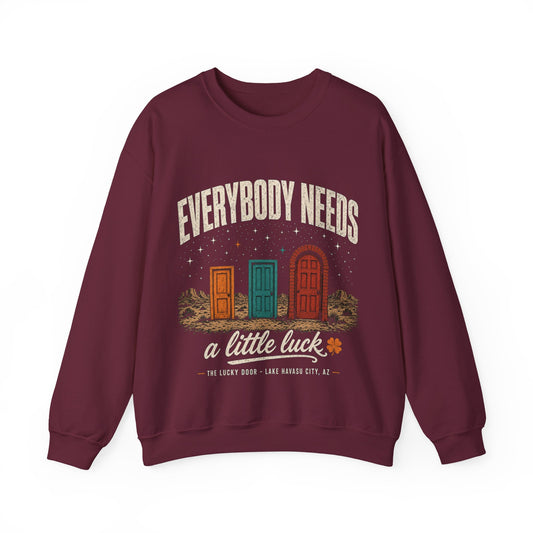 Everybody Needs Luck Crewneck