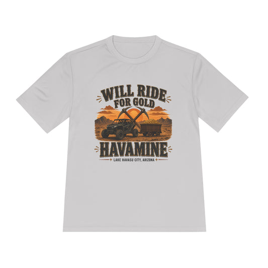 Havamine Ride for Gold Performance Tee