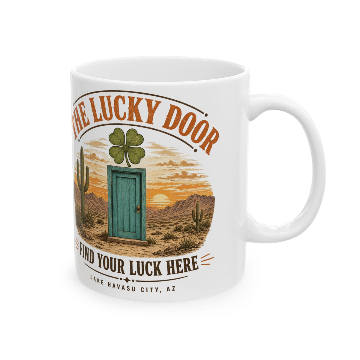 The Lucky Door 11oz Mug