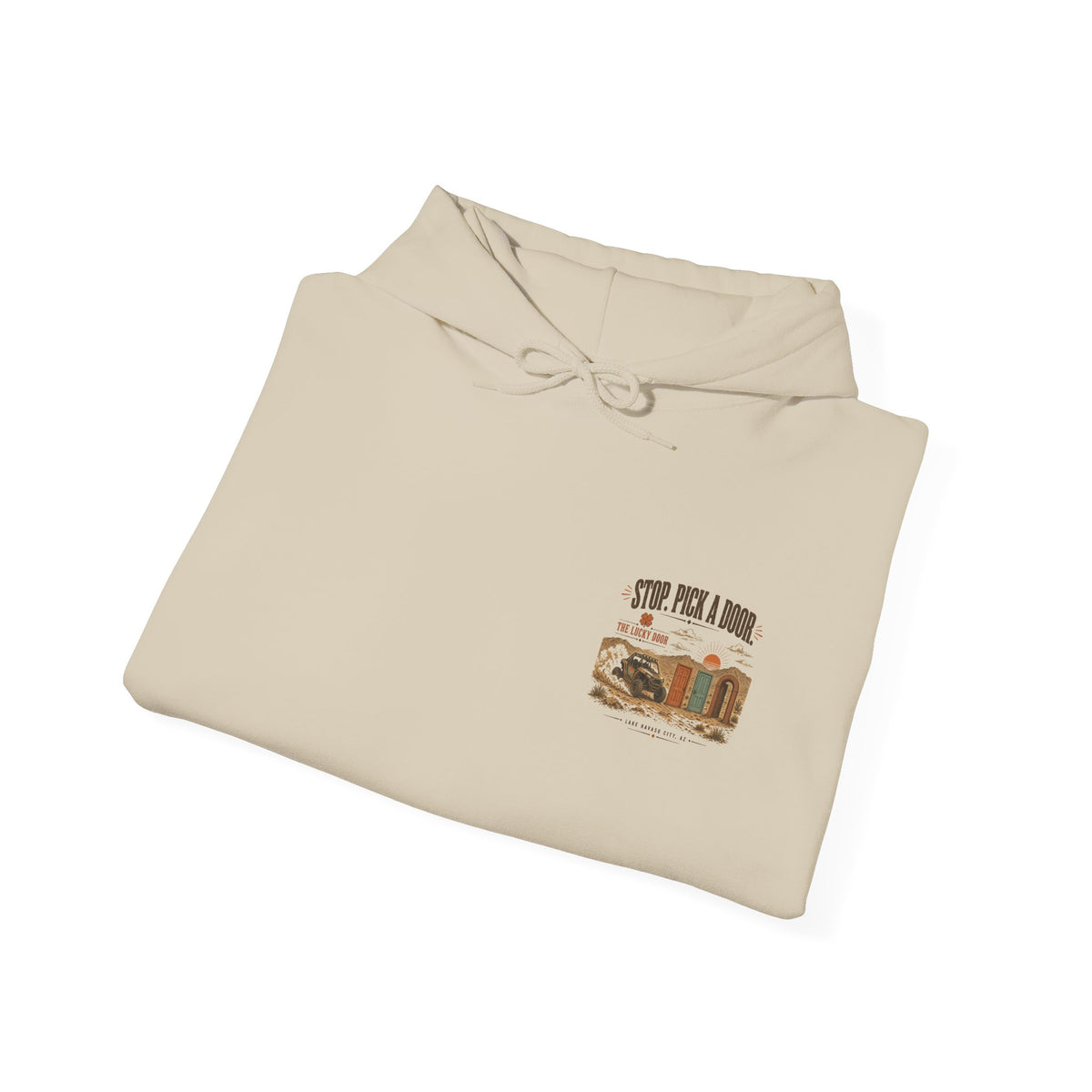 Stop and Pick a Door Hoodie