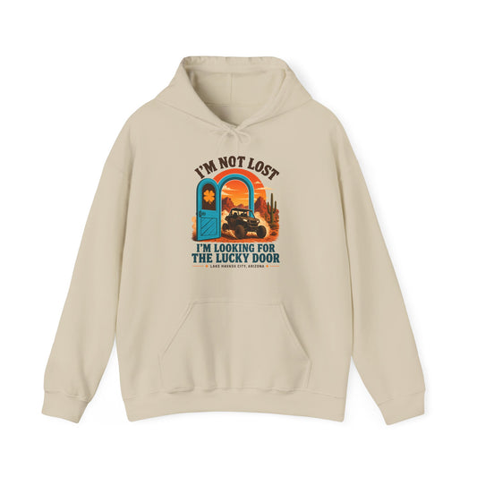 Not Lost, Looking for the Lucky Door Hoodie