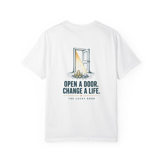 Open a Door Heavyweight Tee