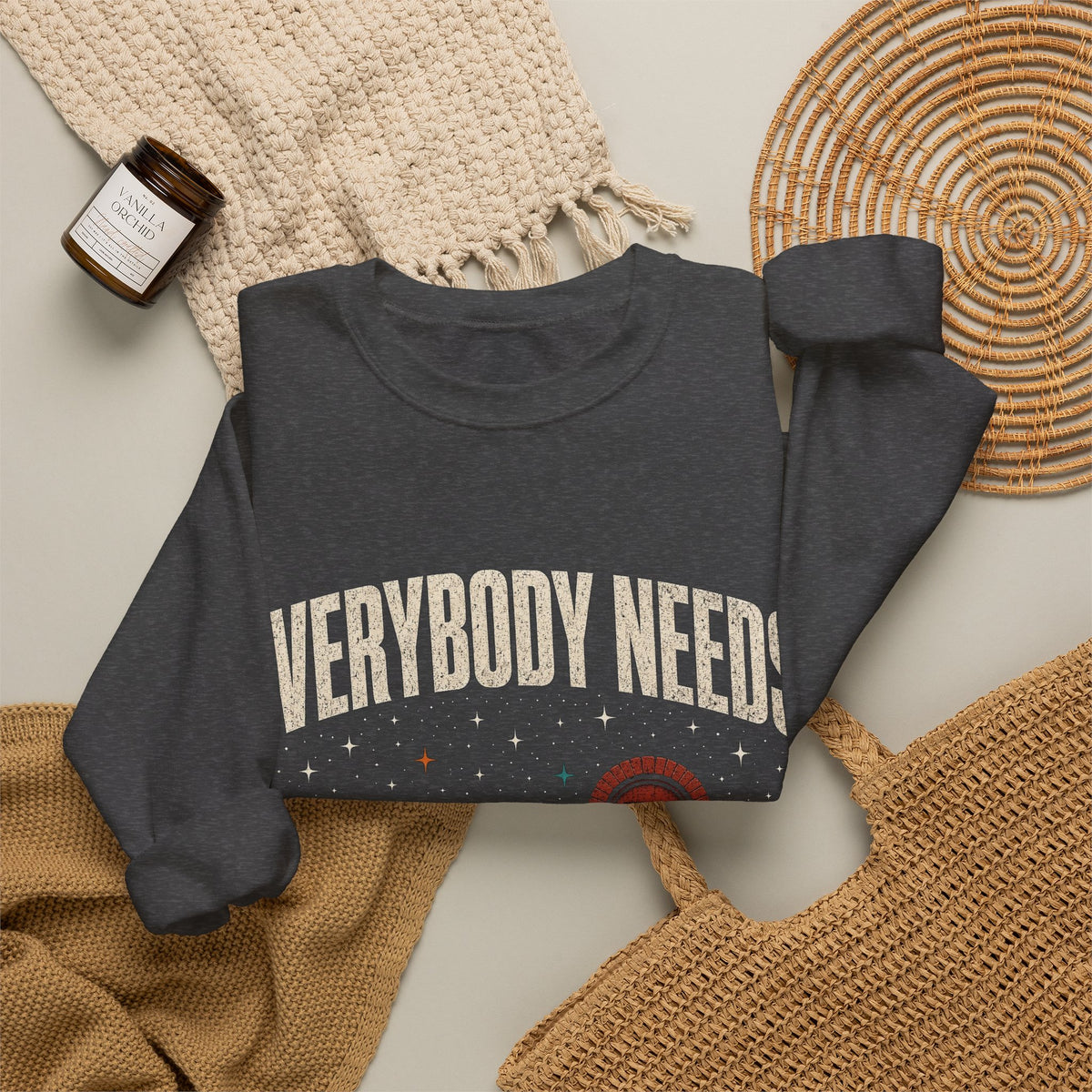 Everybody Needs Luck Crewneck