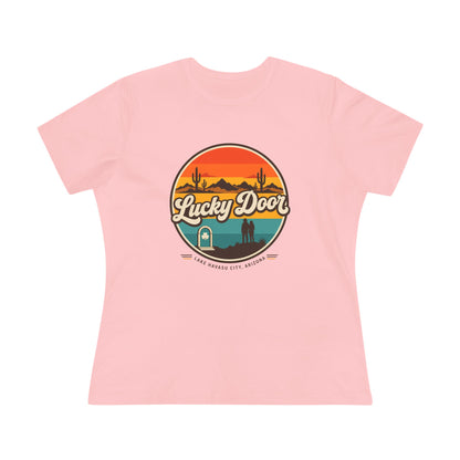 Retro Sunset Women's Relaxed Tee