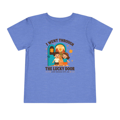 I Went Through the Lucky Door Toddler Tee