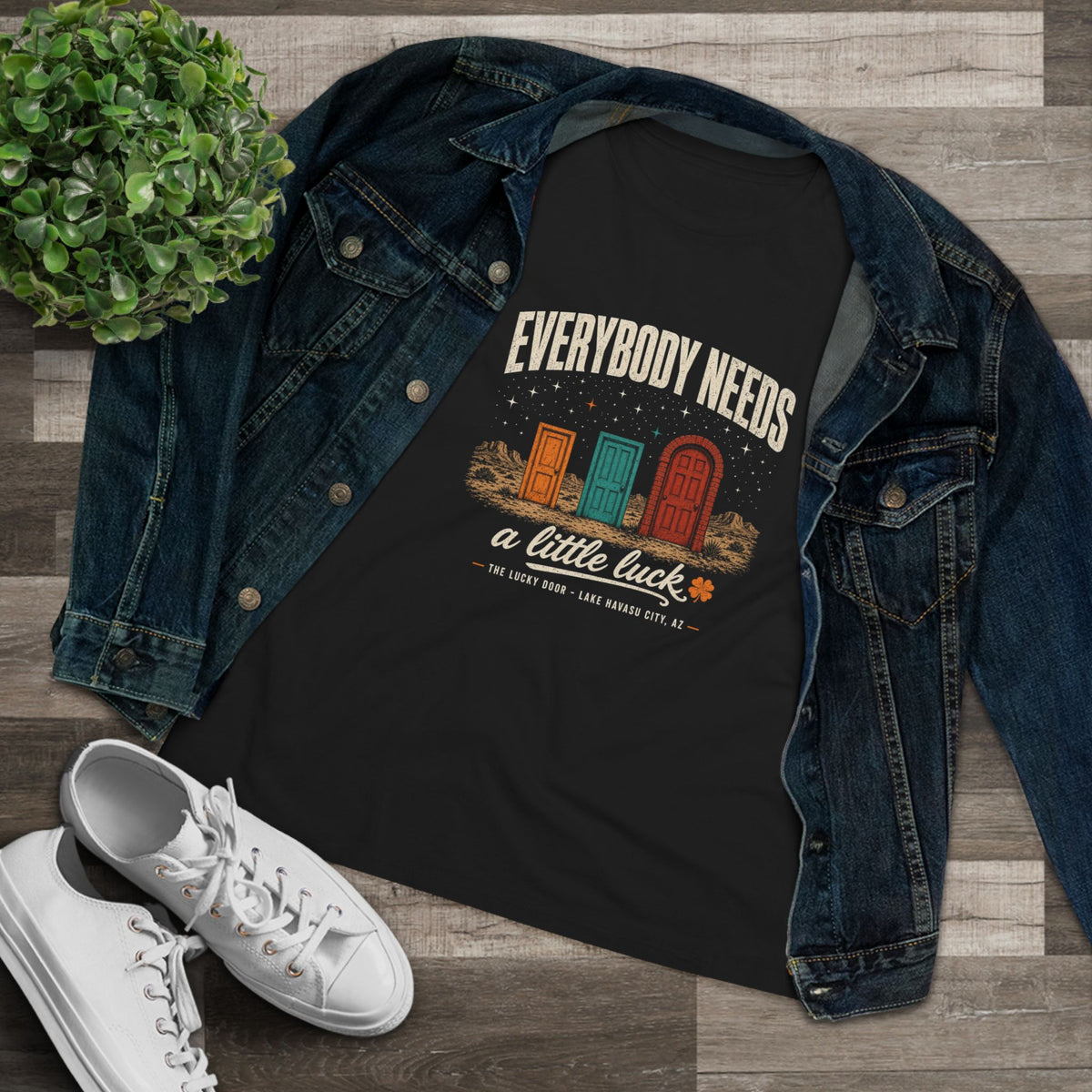 Everybody Needs a Little Luck Women's Relaxed Tee
