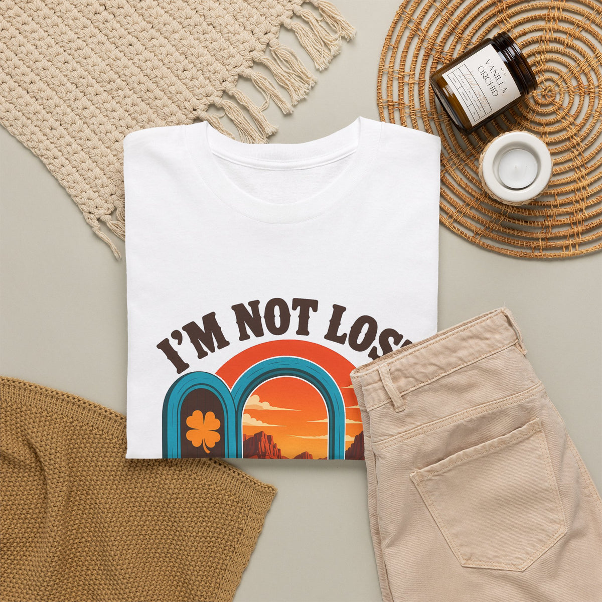 Not Lost, Looking for the Lucky Door Tee