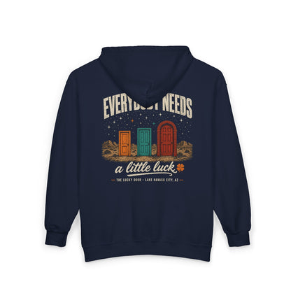 Everybody Needs Luck Zip Hoodie