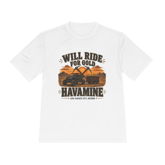 Havamine Ride for Gold Performance Tee