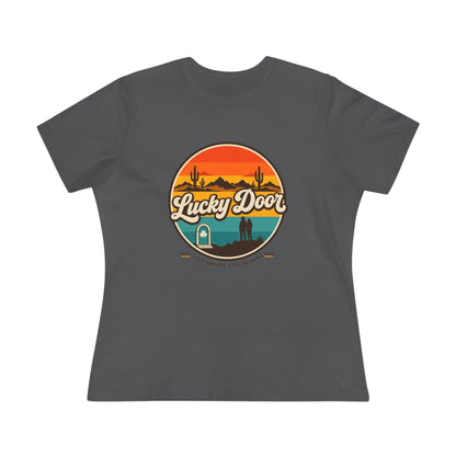 Retro Sunset Women's Relaxed Tee