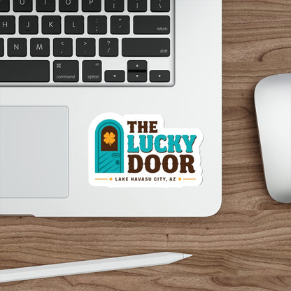 The Lucky Door Door-Icon Sticker
