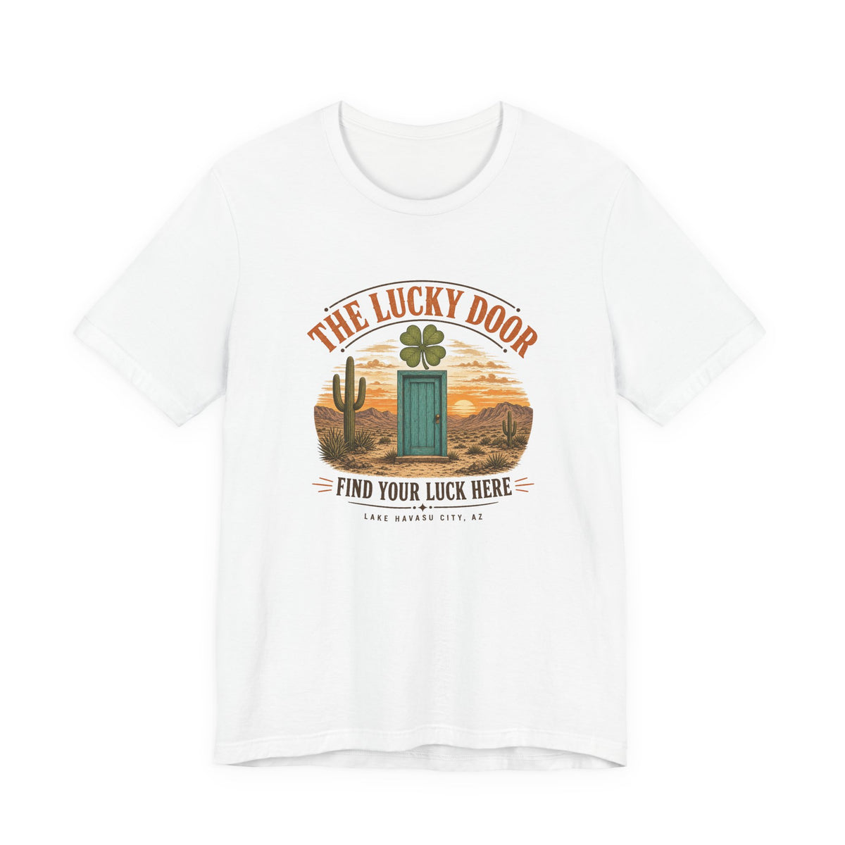 The Lucky Door - Find Your Luck Here Tee