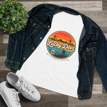 Retro Sunset Women's Relaxed Tee