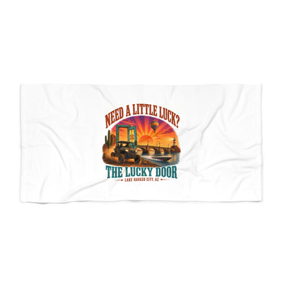 Need a Little Luck? Beach Towel