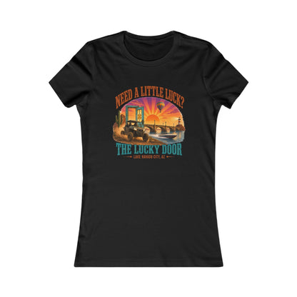 Need a Little Luck? Women's Fitted Tee