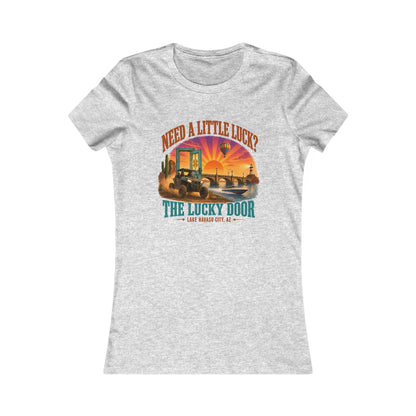 Need a Little Luck? Women's Fitted Tee