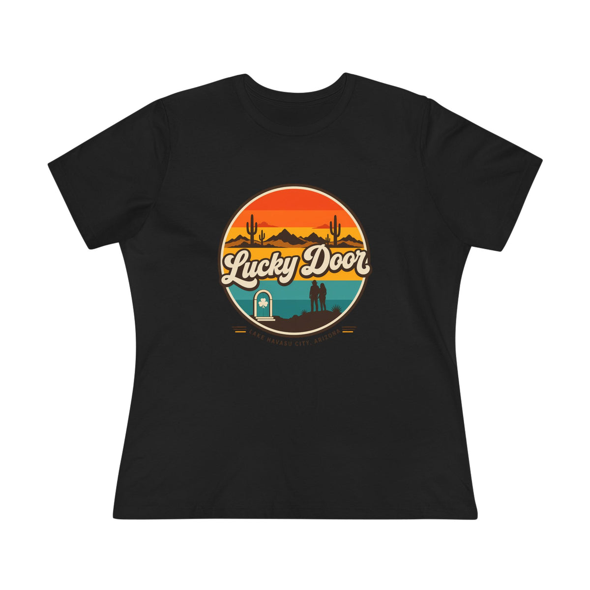 Retro Sunset Women's Relaxed Tee