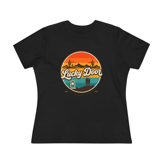 Retro Sunset Women's Relaxed Tee