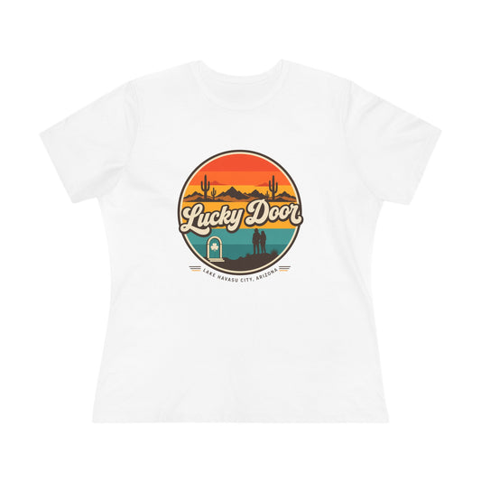 Retro Sunset Women's Relaxed Tee