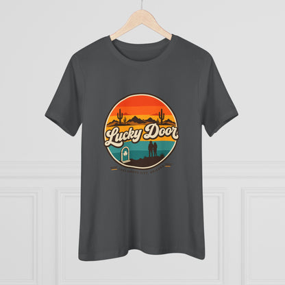 Retro Sunset Women's Relaxed Tee