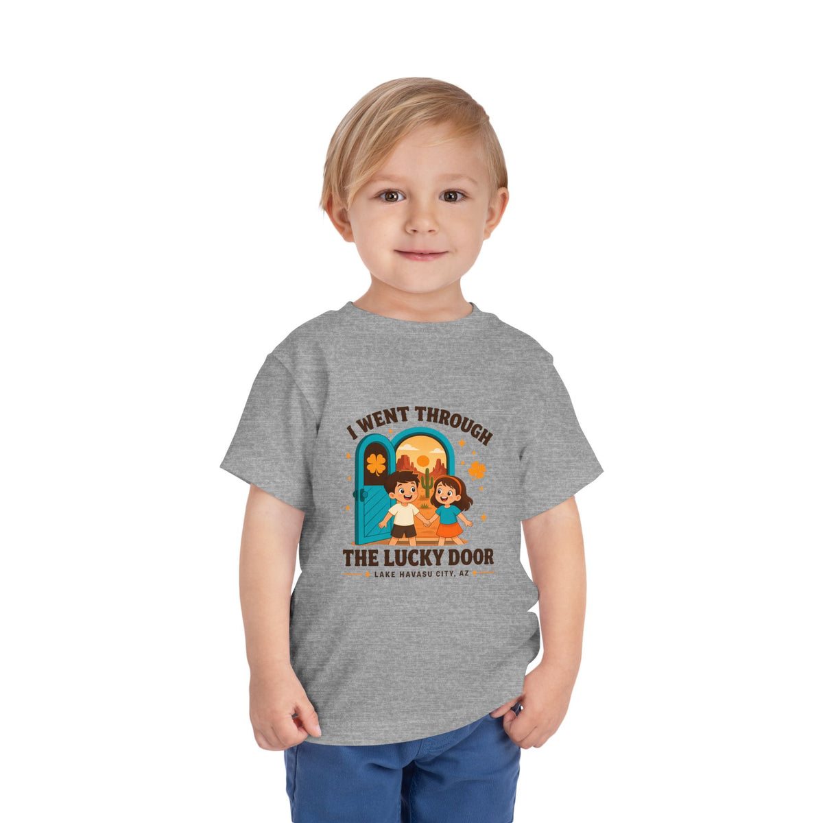 I Went Through the Lucky Door Toddler Tee