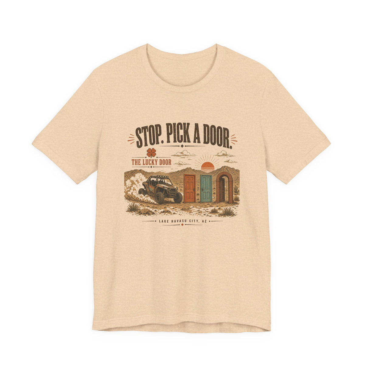 Stop. Pick a Door. Lucky Door Tee