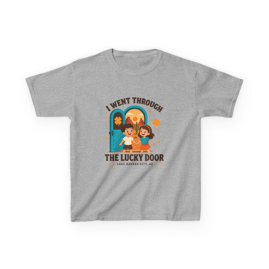 I Went Through the Lucky Door Kids Tee