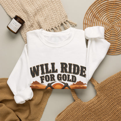 Havamine Ride for Gold Crewneck