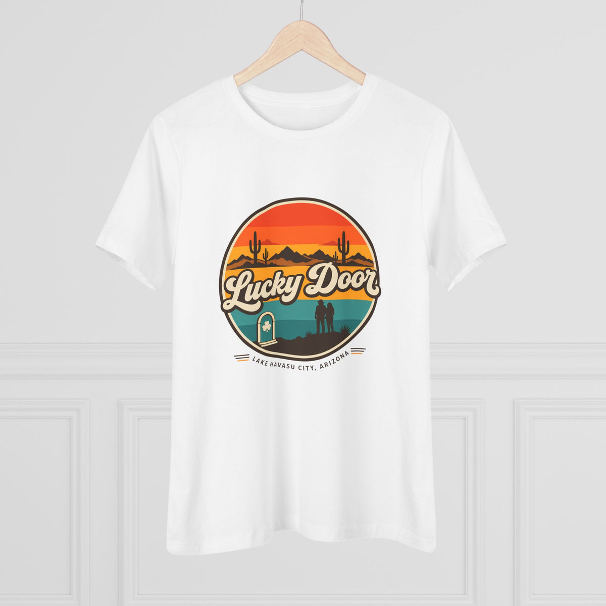 Retro Sunset Women's Relaxed Tee