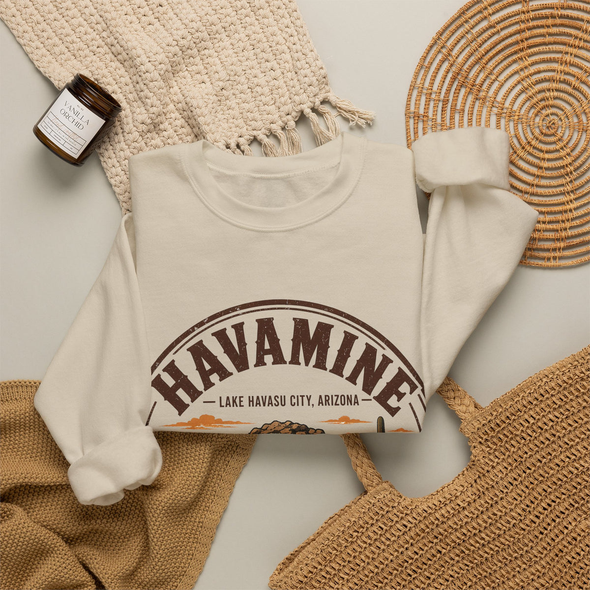 Havamine Badge Crewneck