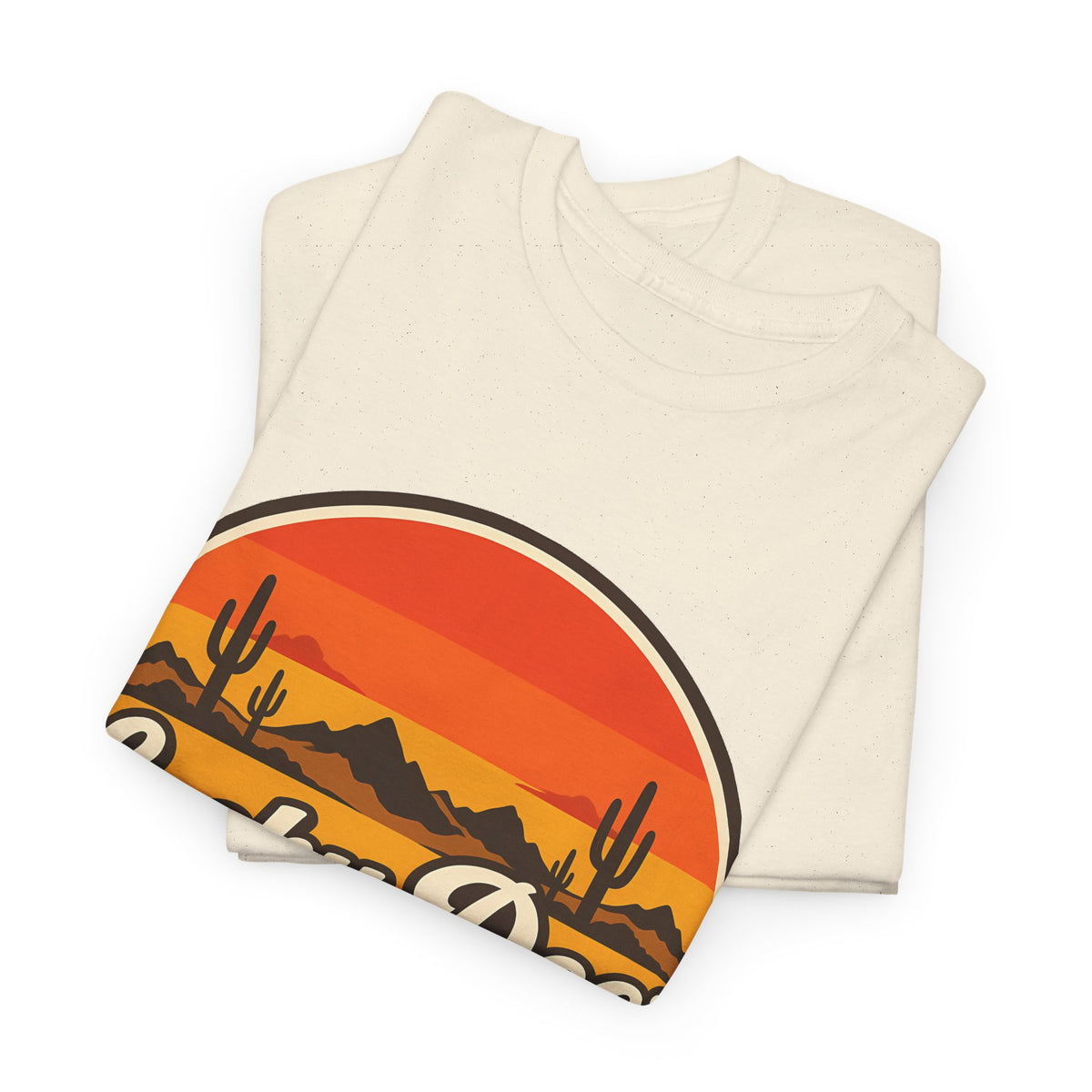 Lucky Door Retro Sunset Tee