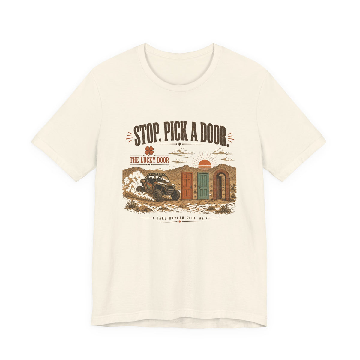 Stop. Pick a Door. Lucky Door Tee