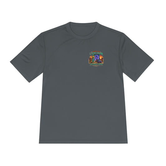 Enter the Lucky Door Performance Tee