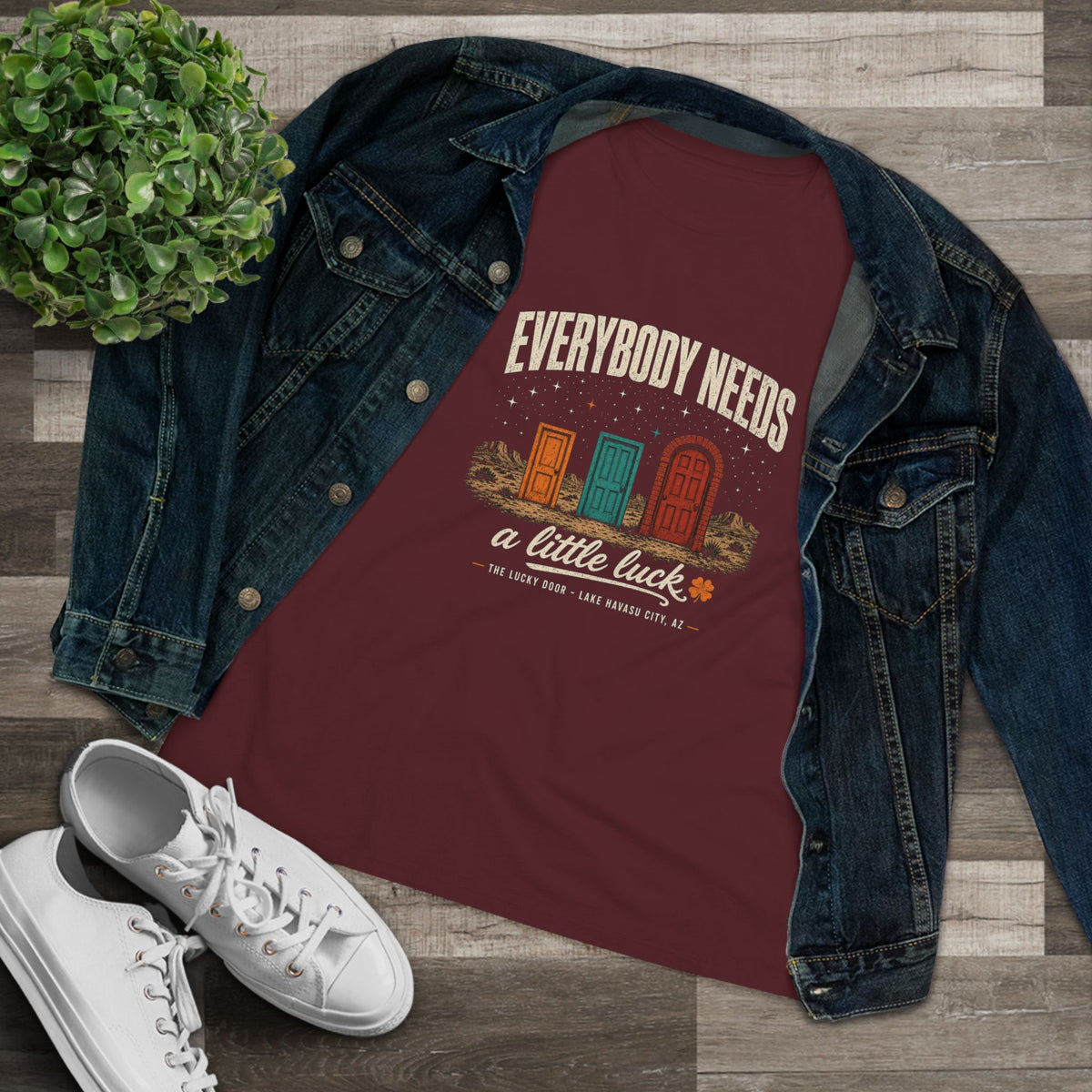 Everybody Needs a Little Luck Women's Relaxed Tee