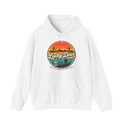 Lucky Door Retro Sunset Hoodie
