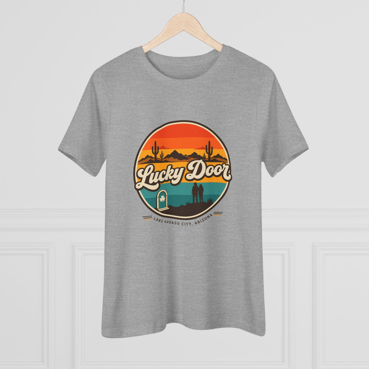 Retro Sunset Women's Relaxed Tee