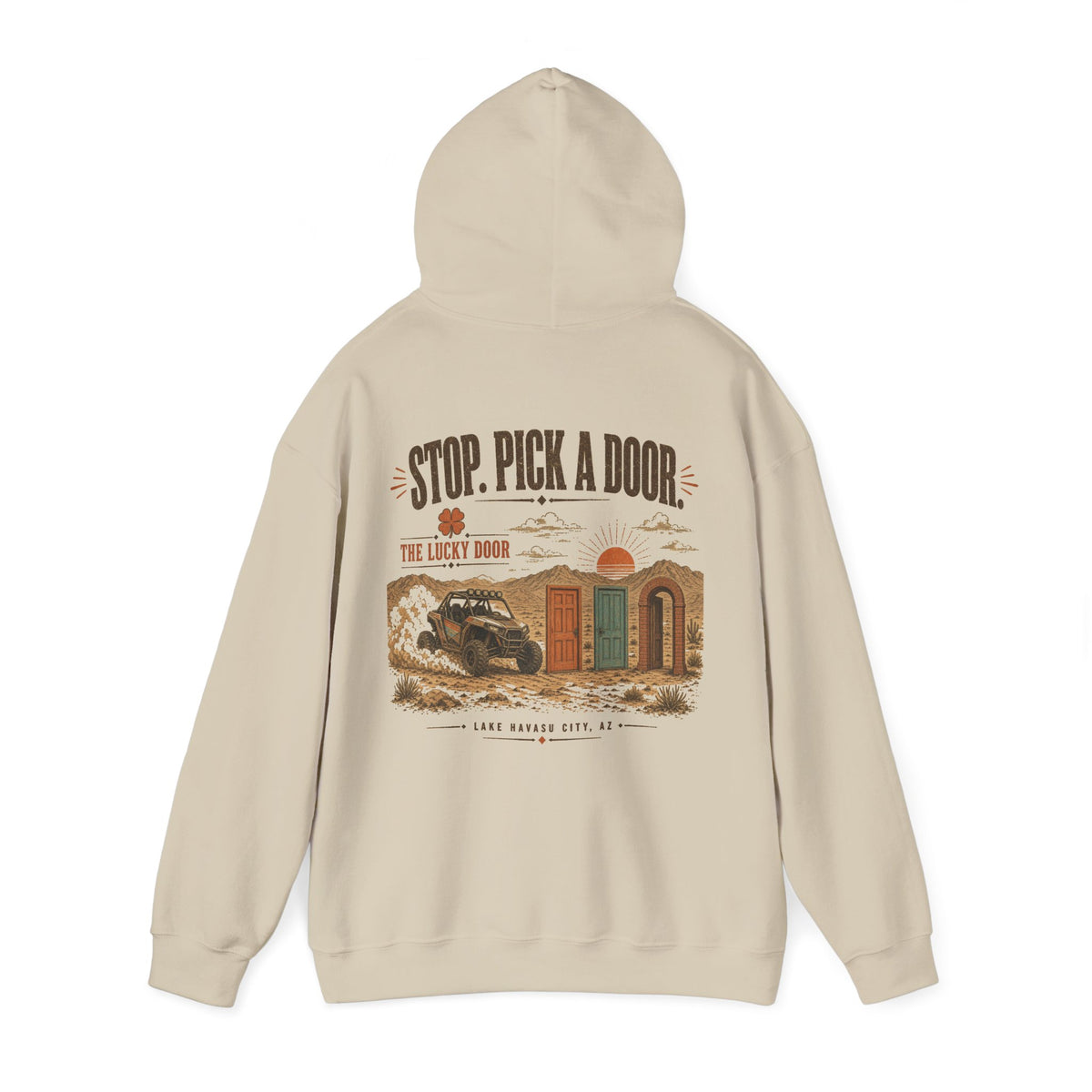 Stop and Pick a Door Hoodie