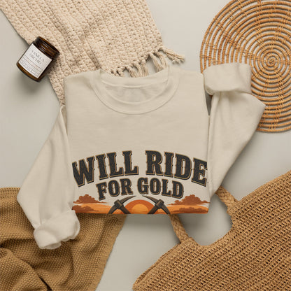 Havamine Ride for Gold Crewneck