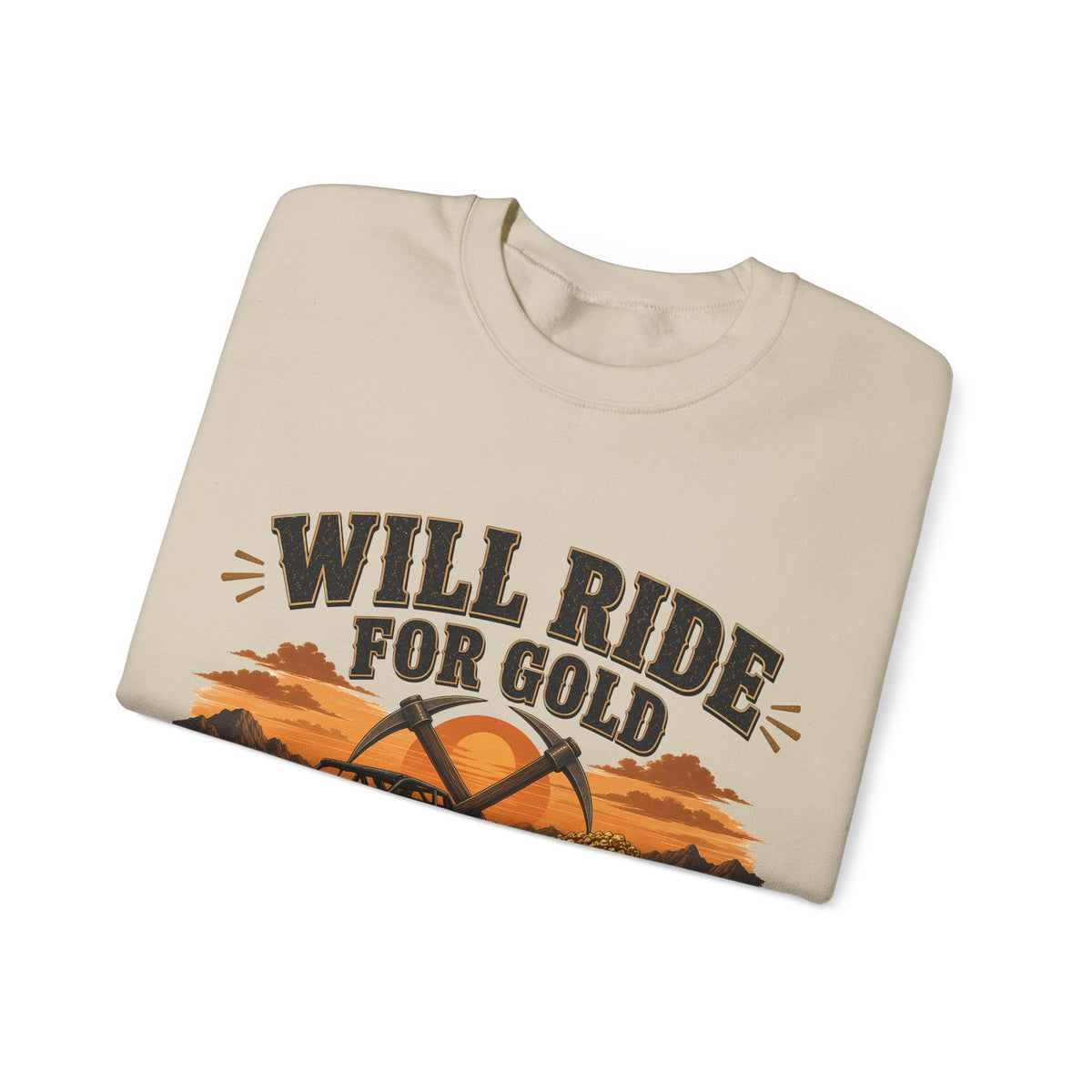 Havamine Ride for Gold Crewneck