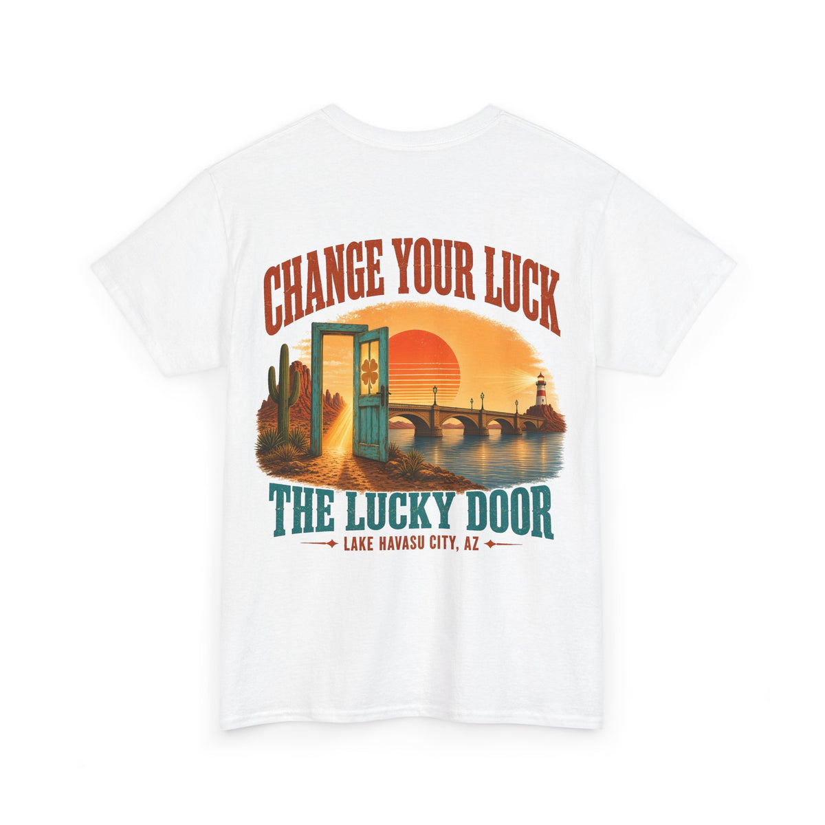 Change Your Luck - London Bridge Heavy Tee