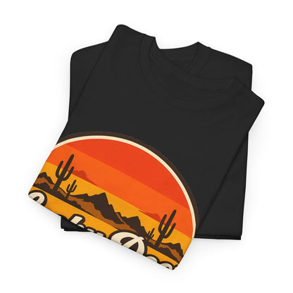 Lucky Door Retro Sunset Tee