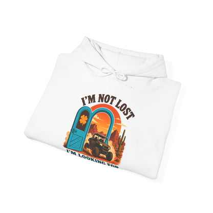 Not Lost, Looking for the Lucky Door Hoodie