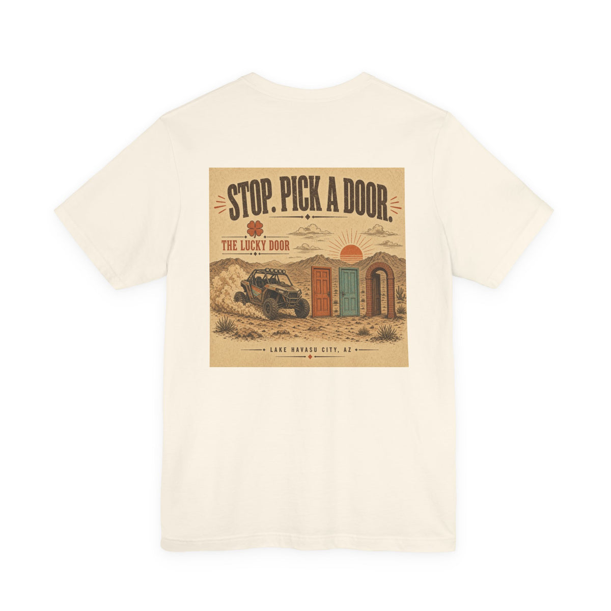 Stop. Pick a Door. Lucky Door Tee