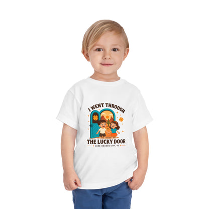 I Went Through the Lucky Door Toddler Tee