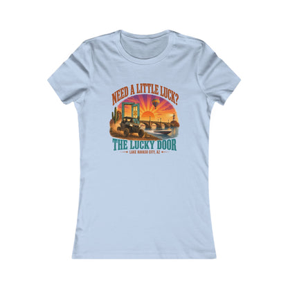 Need a Little Luck? Women's Fitted Tee