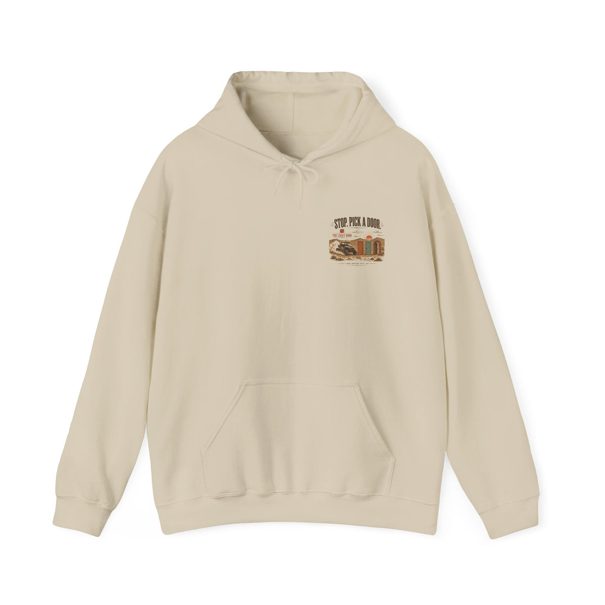 Stop and Pick a Door Hoodie