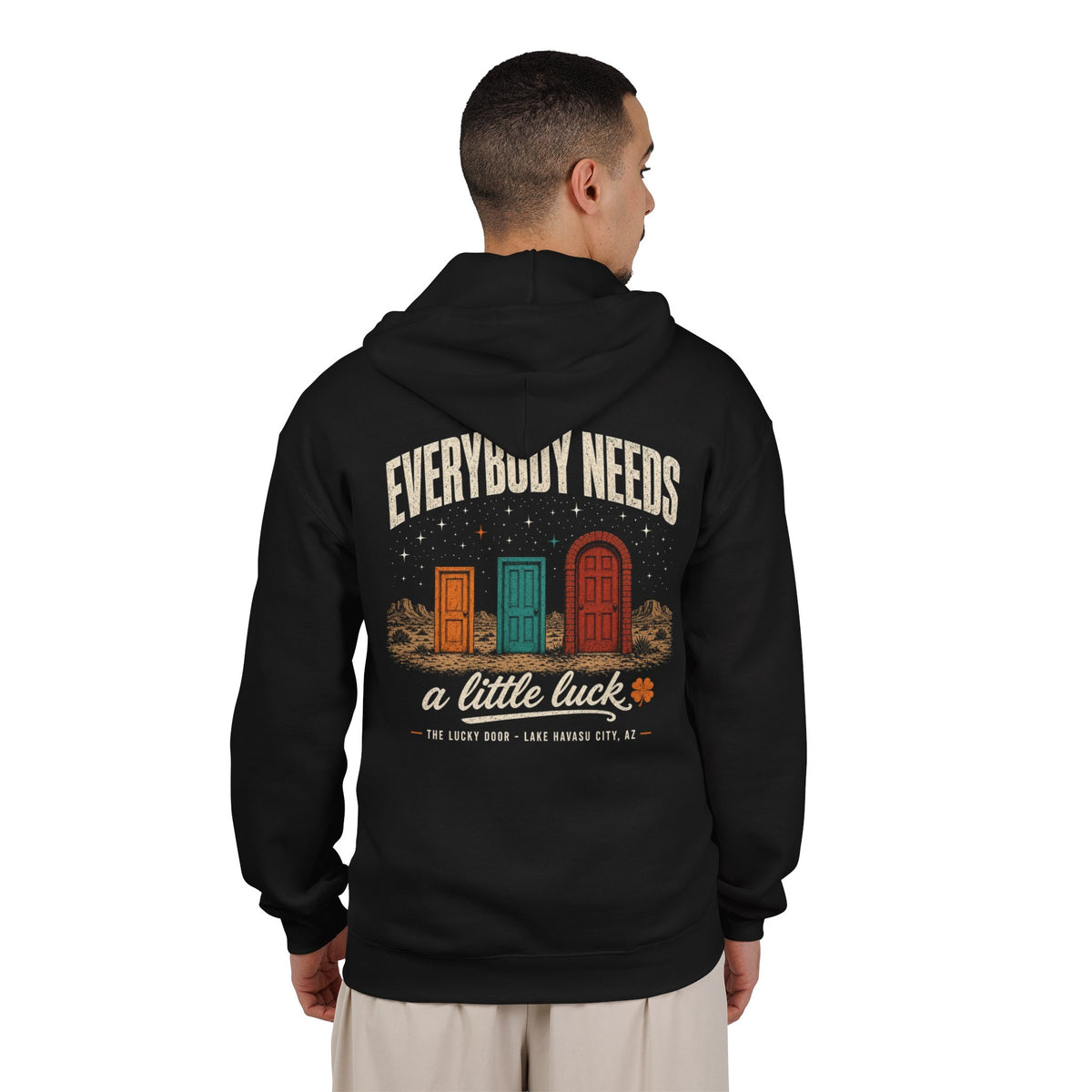 Everybody Needs Luck Zip Hoodie