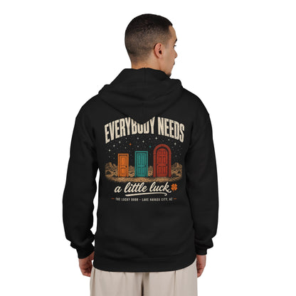 Everybody Needs Luck Zip Hoodie